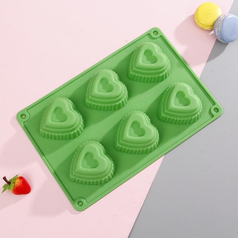 DIY шоколадный желе-пудинг форма для торта с 6 силиконовыми украшениями для мороженого форма для льда