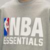 Fear of God Essentials Футболка NBA 90-х Бетонно-серый Мужские Топы Серый 125NB252002F