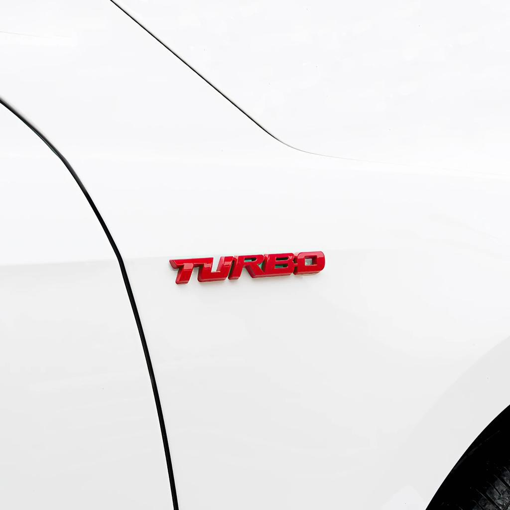Авто 3D Стайлинг TURBO Стикер Сплав Металл Буква Мотоцикл Эмблема Значок Наклейка Кузов Авто Задняя Дверь Наклейка Автоаксессуары