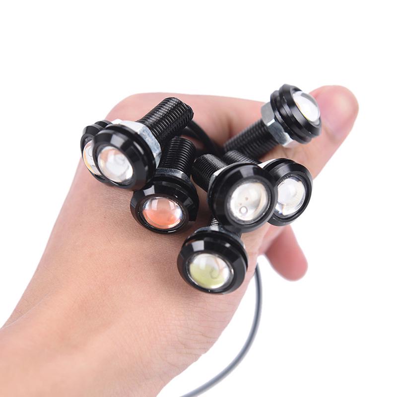 9 Вт 12 В 18 мм красный светодиодный фонарь Eagle Eye автомобильный противотуманный фара Drl дневной задний ход