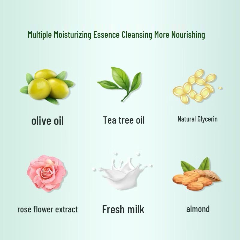 Foretty Rose & Olive Oil Moisturizing Soap