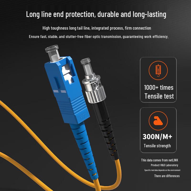 netLINK Single Mode Fiber Optic Patch Cable