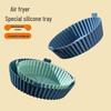 Round Silicone Baking Tray Liner and Grill Mat