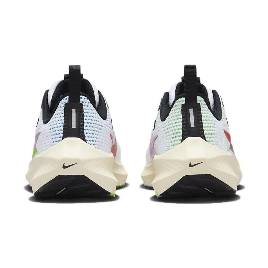 Nike Air Zoom Pegasus 40 GS Прочные детские кроссовки с низким верхом Детские кроссовки Белый Зеленый FJ4142-100