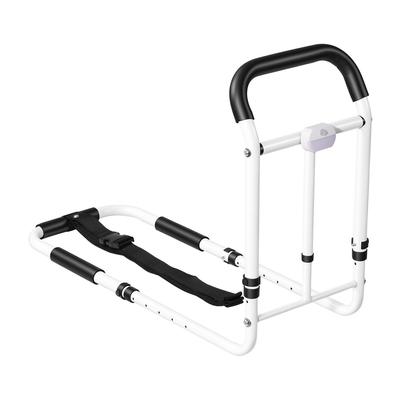 Bed Rails for Elderly Adults 90.7kg Loading Bed Side Assist Rail, with Motion Sensor LED Light, Adjustable Height & Length, Non-Slip Handle,