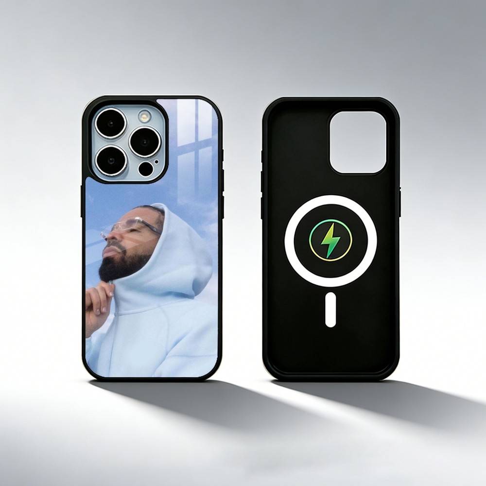 Канадский рэпер Дрейк Чехол для телефона для iPhone17,16,15,14,13,12,11 Plus,Pro Max Магнитный Для Magsafe Беспроводная зарядка