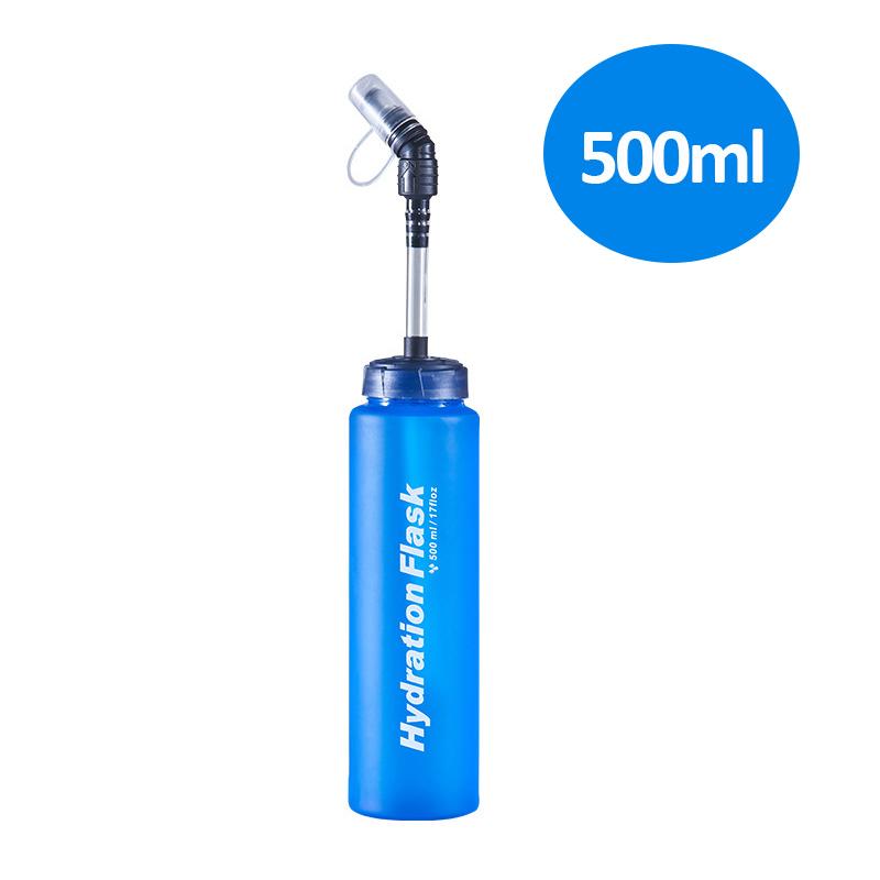 250 мл 500 мл 750 мл Мягкая колба из ТПУ, бутылка для воды, сверхлегкая складная складная бутылка для воды, пакет для гидратации, поясная сумка, жилет