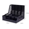 Deli 78981 4-Compartment Desktop File Organizer with Pen Holder