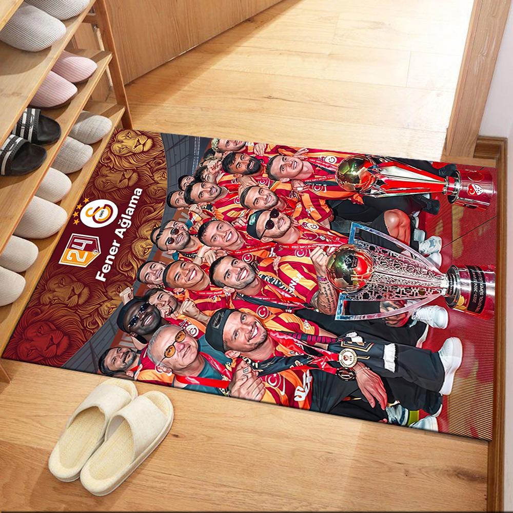 Galatasaray 356 Floor Mat Design for Living Rooms Entryway Decorate room Dining Room Antislip Carpet Decorate Offices Best for Christmas