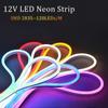 LED Strip Light Neon IP67 Waterproof 120LED/M 12V Lexible Lights Flex String for Bar Christmas Decoration