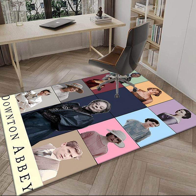 Downton Abbey Characters Carpet, Kitchen Rugs, Yoga Mat, Non-Slip Mats, Rug for Bathroom, Living Room bedroom, Camping Rugs Christmas Gift