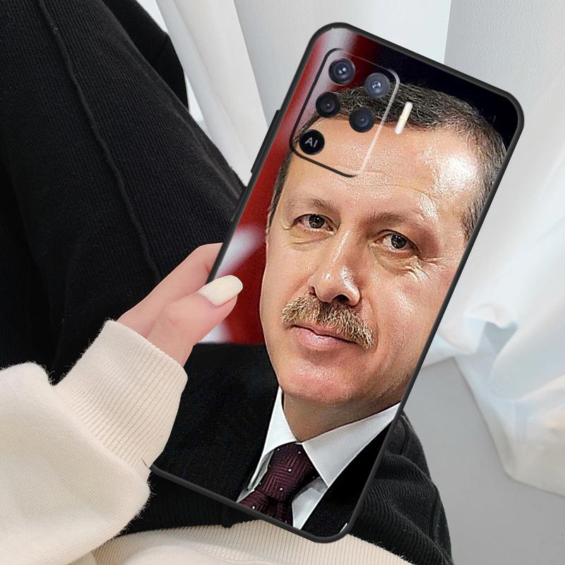 Turkey Recep Tayyip Erdogan Case For Oppo A54 A74 A94 A18 A57 A17 A77 A38 A58 A78 A98 A80 A60 A40 A96 A76 A16 A15 A5 Pro