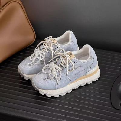 Стиль колледжа высокая ценность студенческая вечеринка увеличение роста женщины новый осенний дышащий женщины