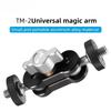 Универсальный регулировочный кронштейн 1/4 Алюминиевый сплав Мини Волшебная рука Штатив Мобильный телефон Фотография Заполняющий свет Внешний
