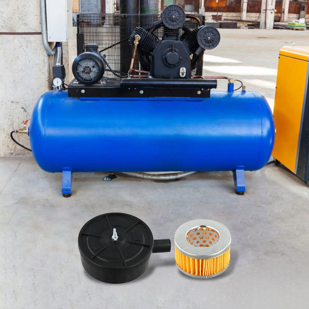 Air Compressor Muffler Noise Reducer Air Filter 20mm Pump Accessories for Piston Compressors Muffler and Filter Cartridge