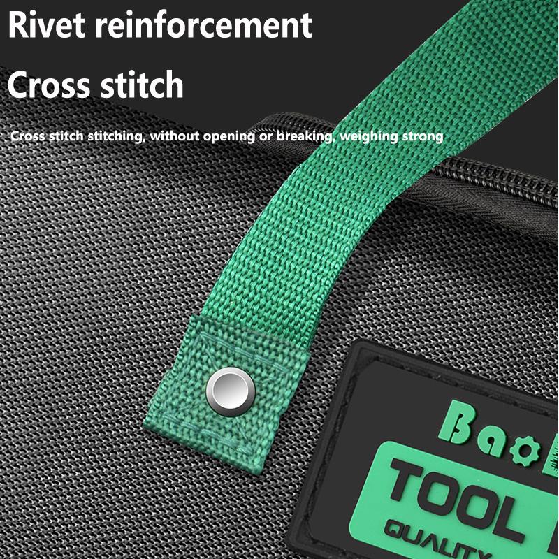 Сумка электрика, износостойкий и водонепроницаемый набор инструментов, утолщенная оксфордская портативная сумка для профессионального обслуживания, для хранения рабочих