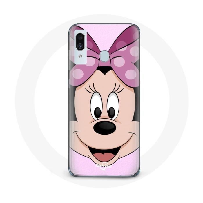 Case for Samsung Galaxy A40 Minnie Mouse Cartoon Pink