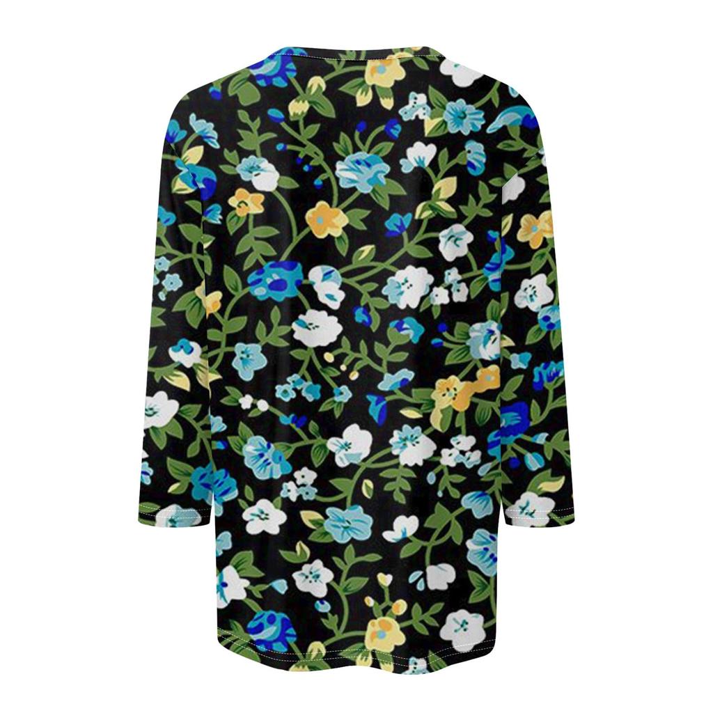 Women's Fashion Valentine's Day Printed Long Sleeve Loose Round Neck Sweatshirt Top Fall