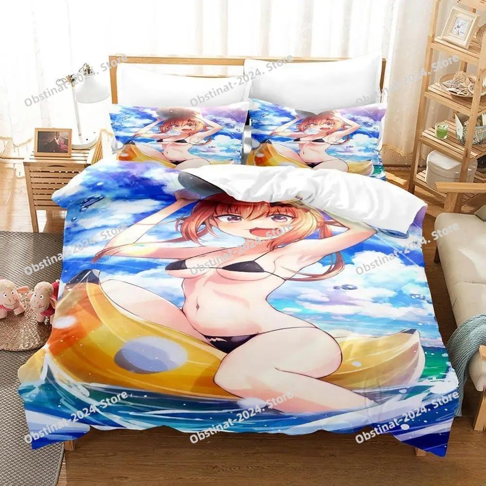 3D Печать Мультяшный Кавайный Gabriel Dropout Комплект Постельного Белья Постельный Комплект Пододеяльник Простыня Наволочка Мягкий Покрывало на Одеяло Полный Queen King Размер
