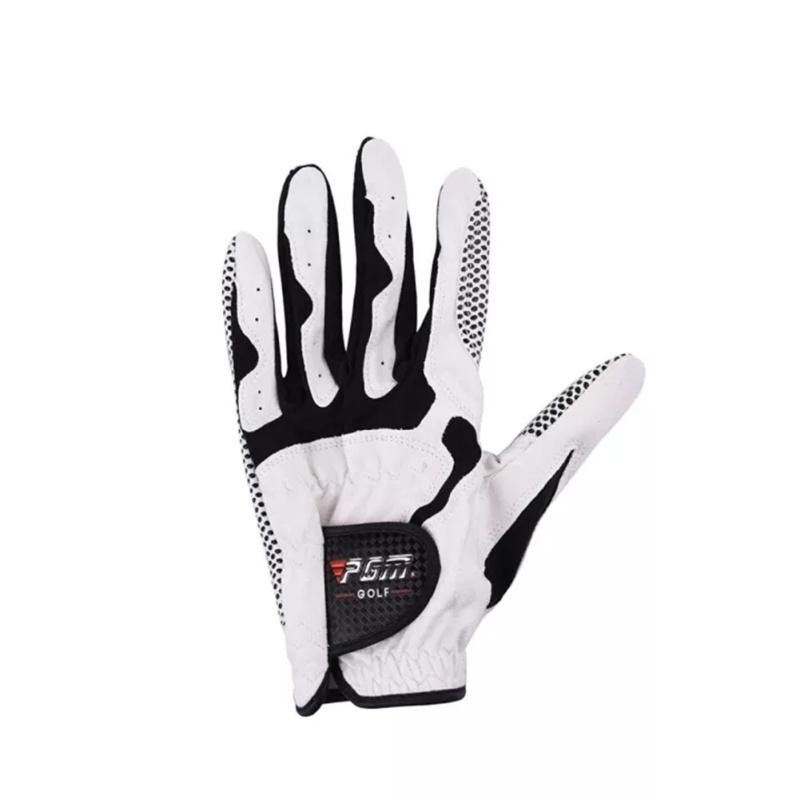 Регулируемые перчатки для гольфа, легкие дышащие противоскользящие гранулы из ткани из микрофибры, спортивные перчатки