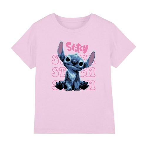 Lilo & Stitch Girls Cute As Can Be Stitch Action Pose T-Shirt