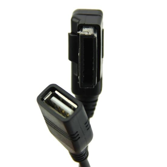 Автомобильный музыкальный интерфейс для AMI MMI AUX-USB-адаптер, кабель-адаптер, флэш-накопитель для Au-di