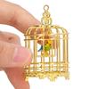 1/12 Metal Dollhouse Birdcage Dollhouse Miniature Bird Cage for 1/12 1/6 Dollhouse Decoration