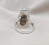 Blue Flash Labradorite Silver Ring: Handmade 925 Sterling Boho Jewelry
