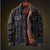 Men Winter Cowboy Jacket Trendy Warm Fur Liner Denim Thick Jacket Top Coat Mens Jean Jackets Outwear Male Plus Brand Men Clothing