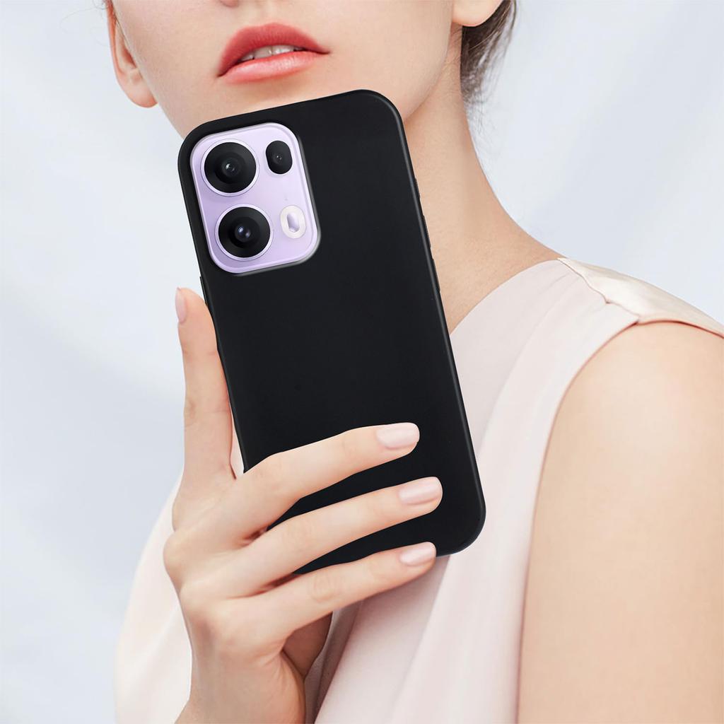 For Oppo Reno13 Pro 5G TPU Case Soft Matte Anti-fingerprint Phone Back Cover