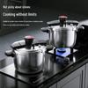 Macaiiroos 304 Stainless Steel Pressure Cooker