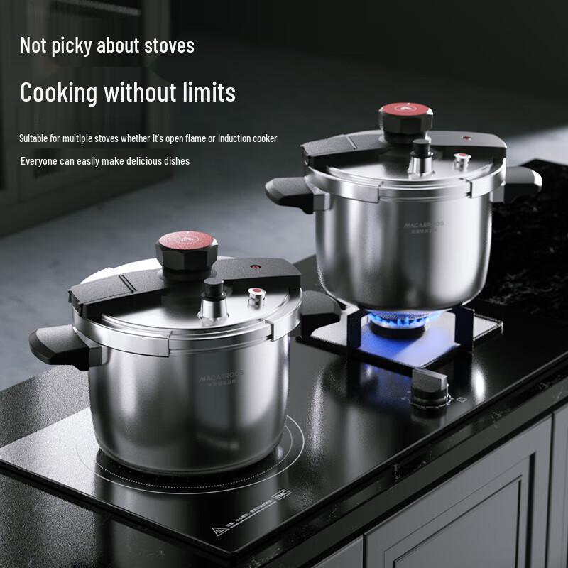 Macaiiroos 304 Stainless Steel Pressure Cooker