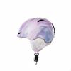 Детский лыжный шлем, Зимний защитный для ребенка, Противоударный, Защитное снаряжение, Несколько оттенков Розовый