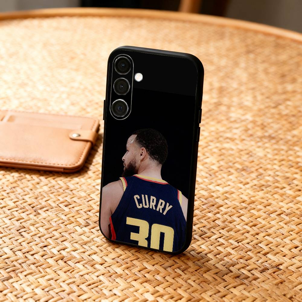 Чехол для телефона Sports Star S-Stephen C-Curry для Samsung A73,72,71,53,52,51,22,91,80, Мягкий черный чехол