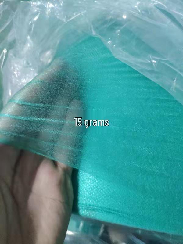 Breathable Green Non-woven Fabric for Garden, Construction, Dust & Soil Cover, Lawn & Slope Protection, Planting.