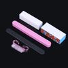 5 Pcs Professional Tools Manicure Set Rectangular Nail Files Nail Brush