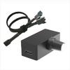 Регулятор скорости PWM 4-контактный Регулятор вентилятора PWM Регулятор PWM Питание USB TYPE-C Вариант B для DIY СВО