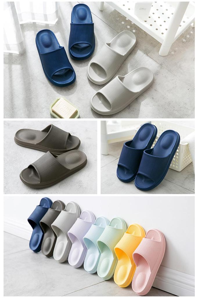 SUKIO Антибактериальные и Массажные EVA Воздушные Тапочки для и Прихожих Рекомендованные Физиотерапевтом Тапочки, Устойчивые к Запаху, Сандалии с Открытым Носком,