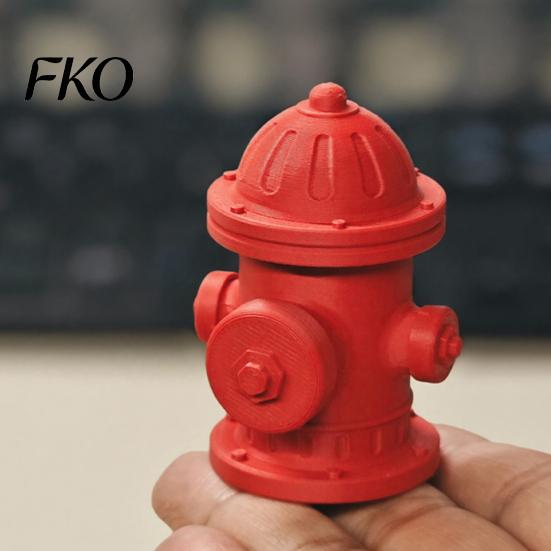 Stress Relief Gadget 3D Printed Hydrant Fidget Clicker, Mini Fake Finger Clicker Push Toy, Gift for Kids Teens Adults