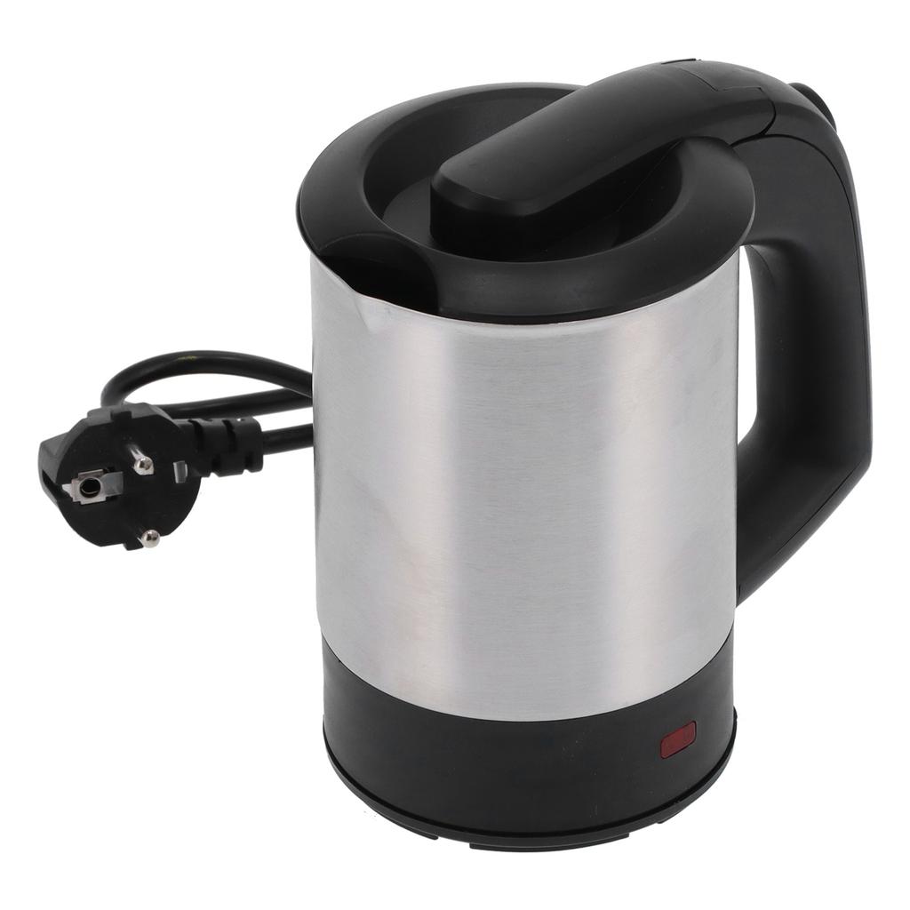 0.5L Mini Electric Kettle Stainless Steel Automatic Power Off Portable Travel Water Boiler Pot