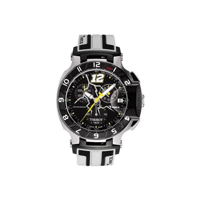 Tissot Коллекция T SPORT Кварцевый механизм Водонепроницаемость 100 м Мужские часы Часы 50,26*43,5 мм Черный циферблат T048.417.27.057.10