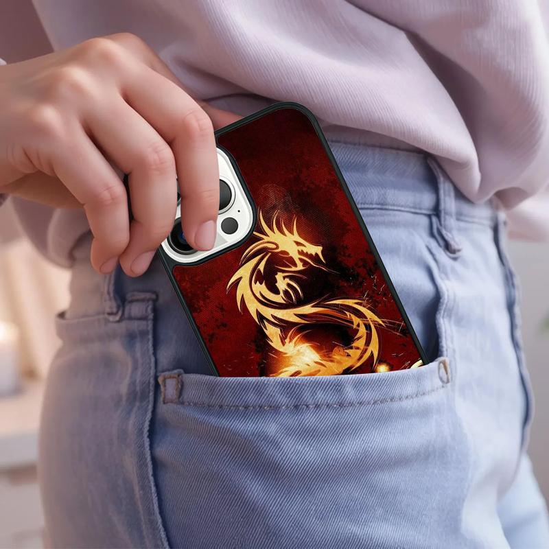 Legendary Chinese Dragon Phone Case For iPhone 17 Air 15 16e 14 13 Pro Max Coque 12 11 Pro Max PLUS cover