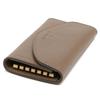 Key Case Gray IL BISONTE SKH150 PV0001 GY103B ESPERIA TORTORA [IL BISONTE] [Item]