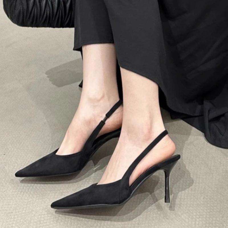 Туфли женские Новые Туфли большого размера Осенние туфли с леопардовым принтом Острый носок Неглубокие шпильки Тонкие каблуки De Mujer