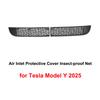 Для Tesla Model Y Juniper 2025 2024 Сетка от насекомых Передний багажник Защита от насекомых и пыли Внутренняя решетка вентиляции Защитная крышка воздухозаборника