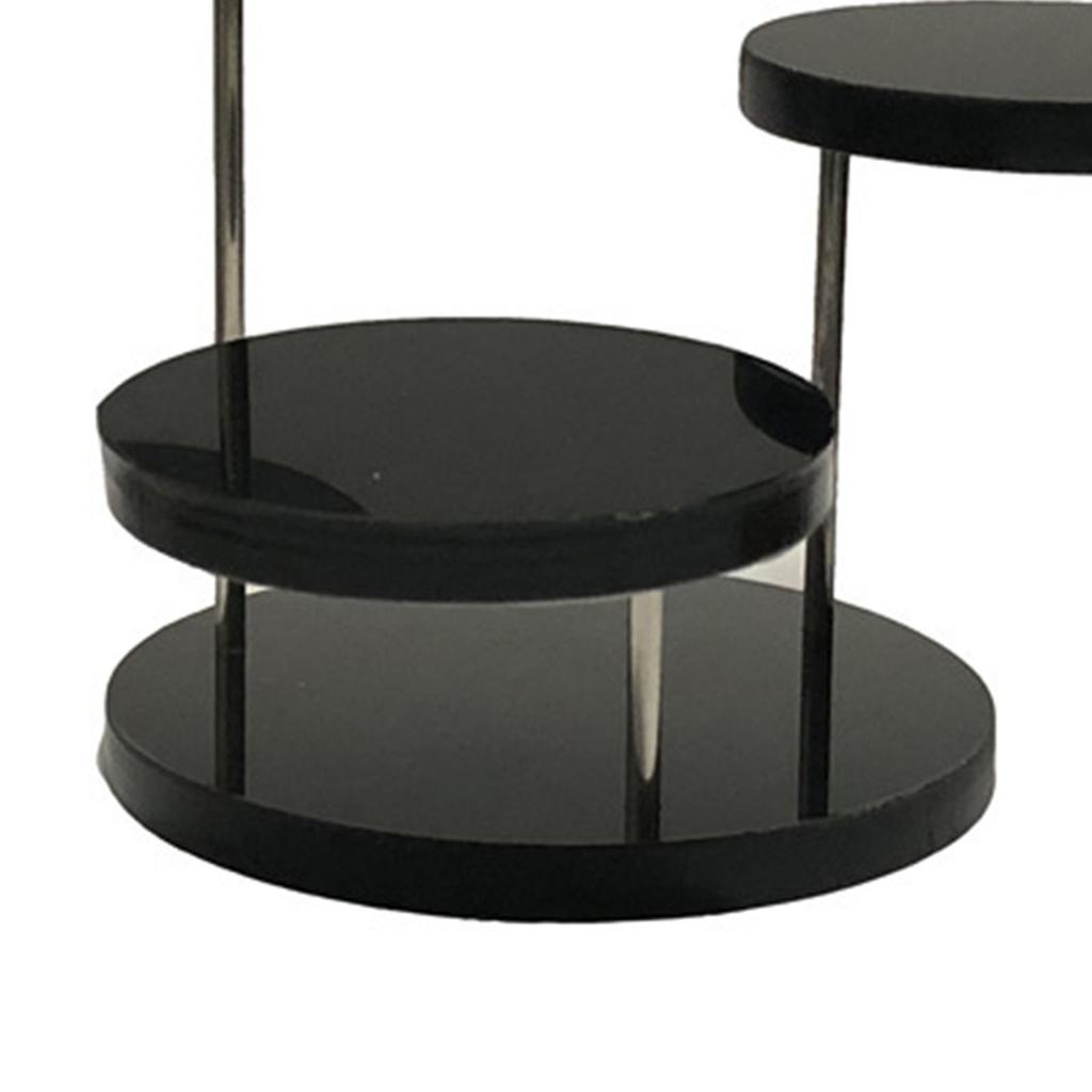 Круглая стойка для ювелирных изделий, многоуровневая стойка для демонстрации, стойка для торта, десерта, декоративная для вечеринок 