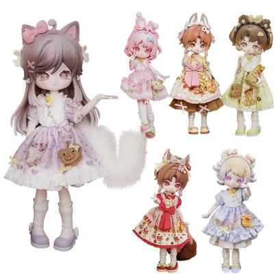 Come4free Minty Strange Forest Series Фигурка милая кукла OB11 15 см Bjd Подвижная кукла Фигурка Игрушка Подарки