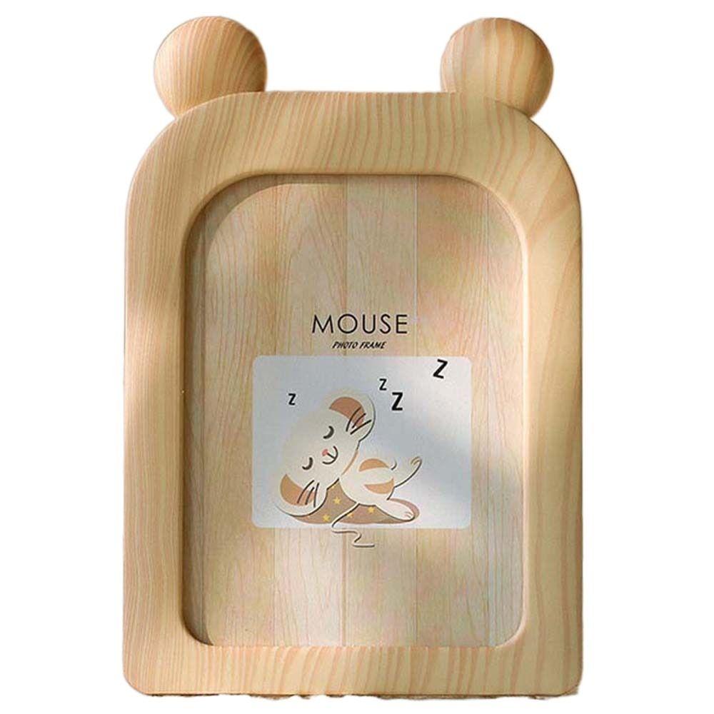 Retro Wall Mounted Photo Frame Cute Picture Display 7 Inch Photo Frame Ornaments Children