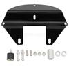 Motorcycle Bright Black Front Headlight Fairing Cover ABS Plastic For Harley Dyna Street Bob Sportster XL 883 1200 1986-Up