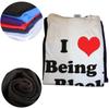Funny I Love Being A Black Woman Graphic T-shirts Men Women's Fashion Casual Tshirt 100% Cotton Loose Oversized T Shirt
